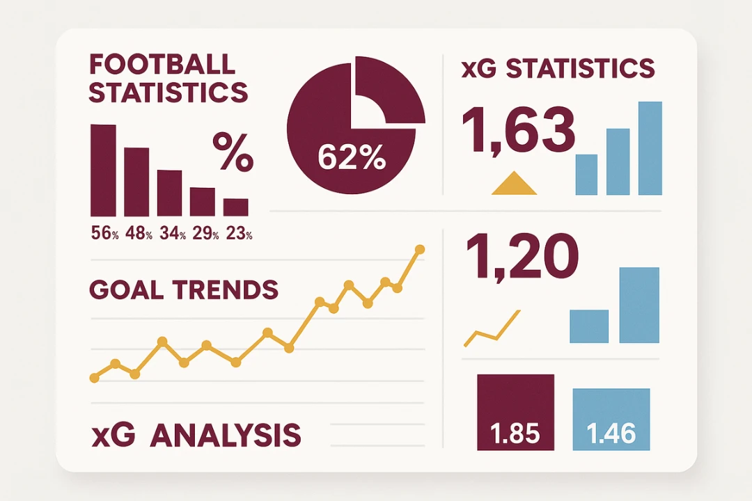Comprehensive betting statistics and analytics chart showing Burnley FC performance metrics, xG data, and odds comparison for Championship matches